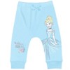 Disney Princess Cinderella Ariel Belle Aurora 4 Pack Pants - image 3 of 4