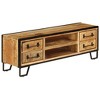 vidaXL TV Cabinet Multicolor Solid mango wood and steel 47.2 in long - 4 of 4