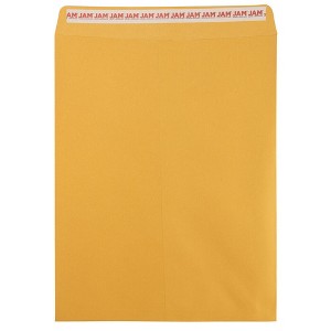 JAM Paper Brown Kraft Manilla 5 1/2 x 7 1/2 Open End Envelopes -100 pk - 1 of 1