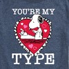 Men's - Peanuts - You're My Type Short Sleeve Graphic T-Shirt - 2 of 4