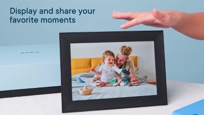 10.1" Sea Salt Wi-Fi Digital Photo Frame with Built-In Speaker