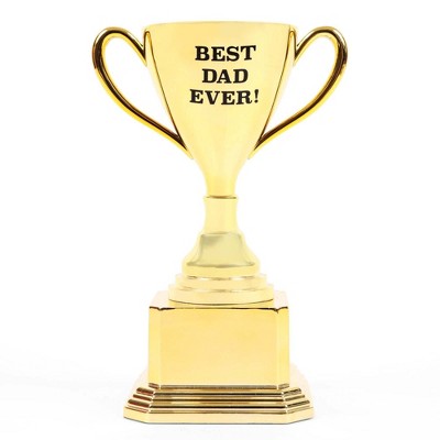 Paper Riot Co. 'Best Dad Ever' Trophy Gold
