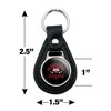 Valdosta Blazers Black Leather Keychain - 2 of 4