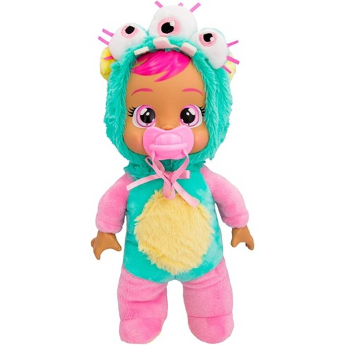 Cry Babies Newborn Coney Interactive Baby Doll with 20+ Baby Sounds and  Interactive Bracelet - Kids Ages 18 months and up