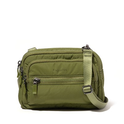 baggallini Women's Triple Zip Bagg Small Crossbody Bag
