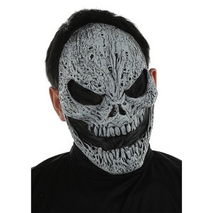 Seasonal Visions Adult Scary Soul Stealer Skull Costume Mask - 13 in. - Gray - 1 of 1