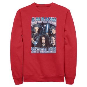 Mens Star Wars Anakin Skywalker Collage Sweatshirt - 1 of 4