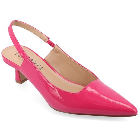 Wide width cheap pink heels