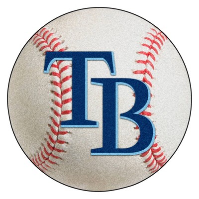 MLB Tampa Bay Rays 27"x27" Baseball Rug