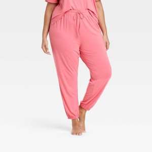 Women's Cooling Jersey Jogger Pajama Pants - Auden™ - 1 of 3