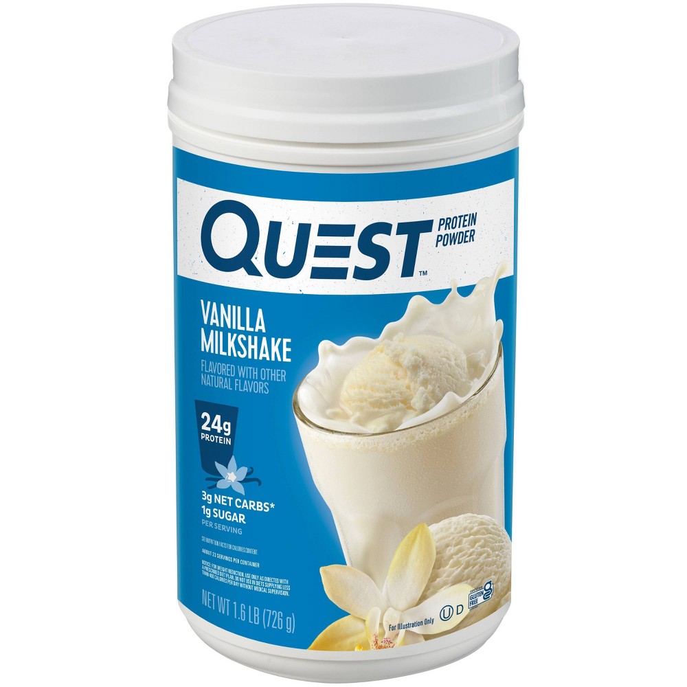 Photos - Vitamins & Minerals Quest Nutrition Protein Powder - Vanilla Milkshake - 25.6oz 