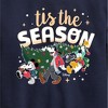 Boys' - Disney - Mickey and Friends Tis The Season Christmas Graphic Long Sleeve Fleece Sweatshirt - 2 of 4
