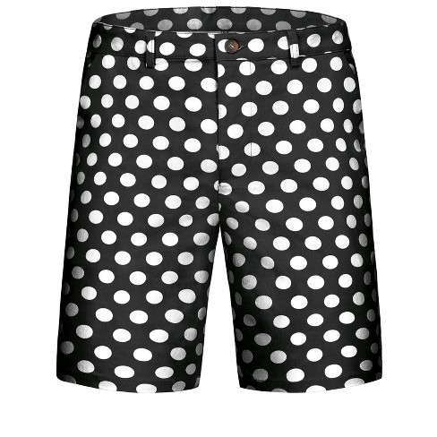 Tan And Brown Tiny Polka Dot Men's Shorts