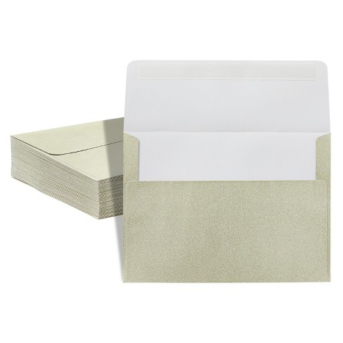 50 Packs 5x7 Envelopes,White A7 Envelopes,5x7 Envelopes for Invitations,Envelopes Self Seal for Weddings,Greeting Cards, Mailing, Invitations