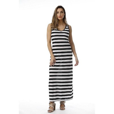 Just Love Summer Dresses Sleeveless Stripe Maxi Dress