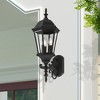 Livex Lighting Hamilton 3 - Light Wall Light in  Textured Black - 2 of 4