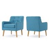 Set of 2 Felicity Mid-Century Armchairs - Christopher Knight Home - 2 of 4