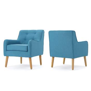 Set of 2 Felicity Mid-Century Armchairs - Christopher Knight Home