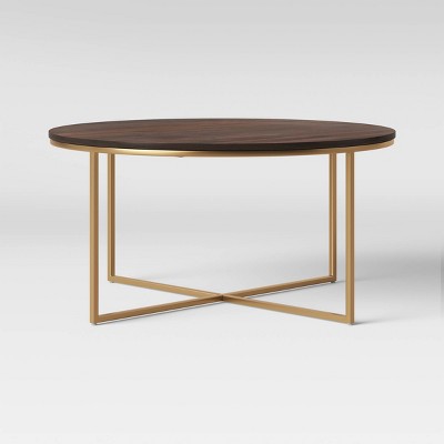 target wood coffee table