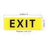 Unique Bargains Acrylic Self-Adhesive Decor Hotel Self Adhesive Exit Sign - 2 of 4