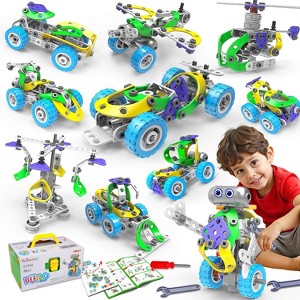 10-in-1 STEM Building Toys Set, Educational Learning Kit for Creative Kids Ages 4-10 - 1 of 4