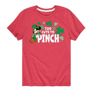Boys' - Disney - Too Cute To Pinch Short Sleeve Graphic T-Shirt - 1 of 4