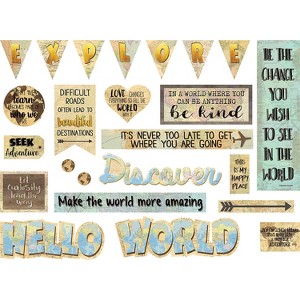 Teacher Created Resources Travel the Map Mini Bulletin Board Set 24 Pieces (TCR8624) - 1 of 1