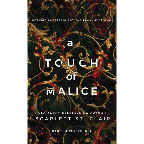 A Touch Of Malice - (hades X Persephone Saga) By Scarlett St Clair ( hardcover) : Target