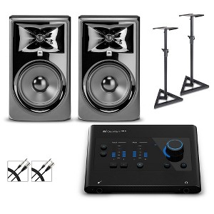 PreSonus Quantum ES2 Audio Interface With JBL 3 Series Studio Monitor Pair (Cables & Stands Included) 308MKII - 1 of 4