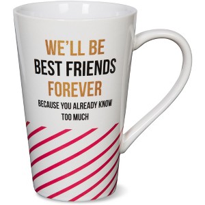 Pavilion Gift Company - Best Friends Forever - 18 oz Cup - Drinkware - 1 of 4