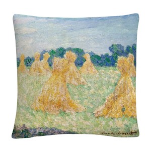 Monet  16 X 16 Decorative Throw Pillow by Trademark Fine Art - 1 of 4