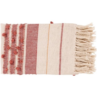Mark & Day Eichkogl 50"W x 60"L Texture Rose Throw Blankets