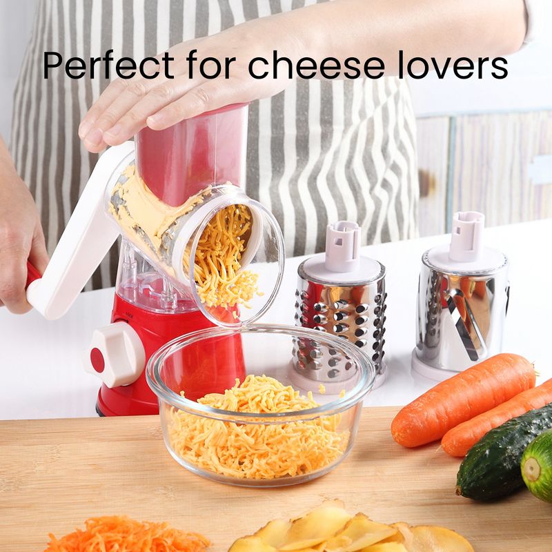 HOM Effortless Cheese Grater - Grate Cheese with Ease and Precision, 5 of 7