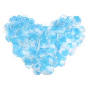 Unique Bargains Wedding Party Decoration Silk Artificial Flower Rose Petals - 1 of 4