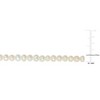 EVERLY JEWELRY | Sterling Silver 4.5-5mm Cultured Freshwater Pearl Bracelet - 7.25 in - 3 of 4