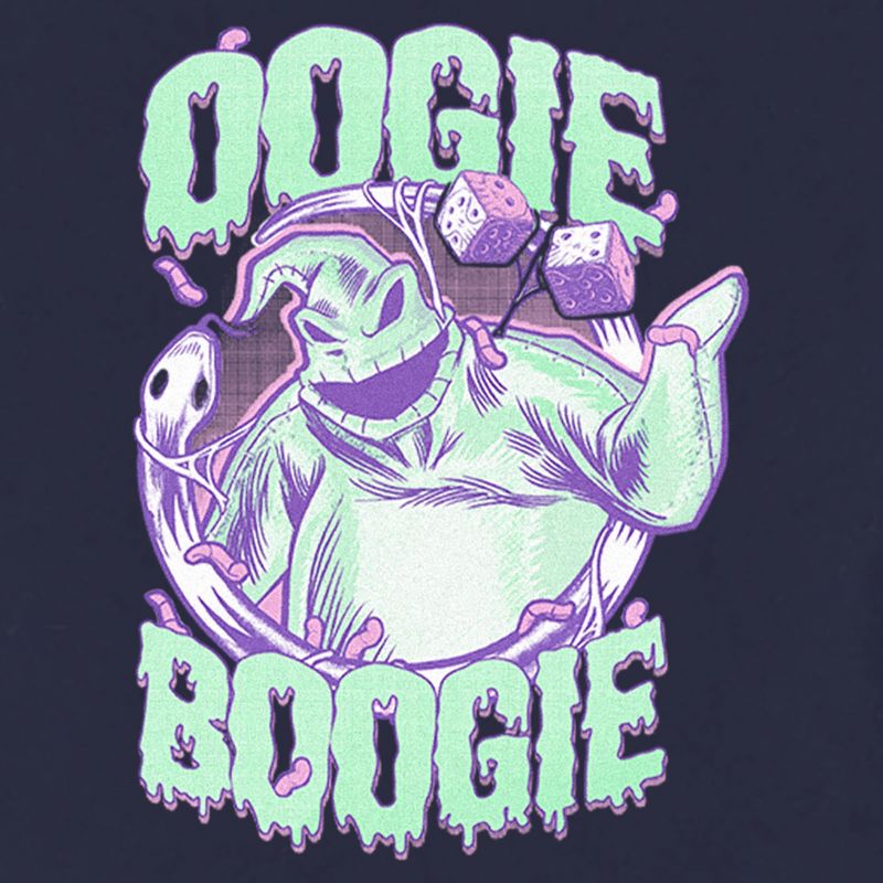 Toddler's The Nightmare Before Christmas Slimy Oogie Boogie Portrait T-Shirt, 2 of 4