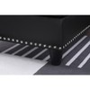 VYNXARIA 3-Seat Faux Leather L-Shaped Sectional Sofa with Ottoman,Stylish Black for Living Room & Small Spaces - 4 of 4