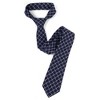 Men's Checkered 2.75 Inch Wide And 57 Inch Long 100% Cotton Neckties - 2 of 3