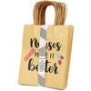 Blue Panda 24-Pack Nurse Appreciation Kraft Paper Medium Gift Bag (8 x 10 in) - 3 of 4