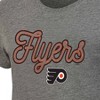 NHL Philadelphia Flyers Women's Gray Fashion T-Shirt - 3 of 3