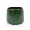 VisioGear 4 Pieces Flowerpot, Modern Planter for Patio, Garden or Windowsills, Antique Green, 13.8"*13.8"*11.9" - 4 of 4