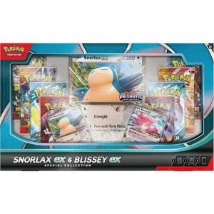 Pokemon TCG: Snorlax ex & Blissey ex Special Collection (2 Foil Promo Cards, 1 Oversize Card & 8 Booster Packs) - 1 of 2