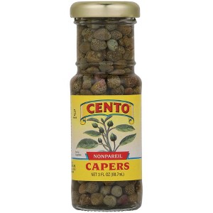 Cento Nonpareil Capers - Case of 12 - 3 fl oz - 1 of 1