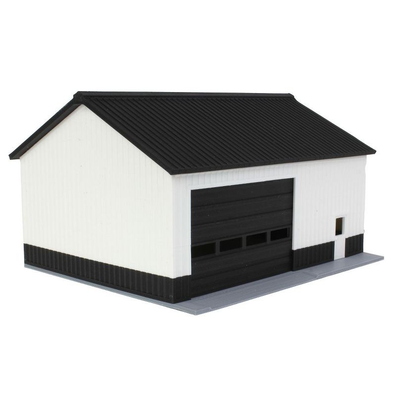 1/64 Black/White 40ft x 30ft "Papa's Shop" Farm Shed 3D Printed Farm Model RW-42, 2 of 6
