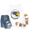 The Juniper Shop Patriotic Eagle Sunglasses Youth Tank Top - 4 of 4
