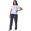 Supernatural Womens' Join The Hunt Anti-Possession Castiel Logos Pajama Pants Black - 2 of 4