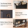 Shoe Rack with 2 Flip Drawers, Freestanding for Entryway, Front Door Entrance, Holds up to 24 Pairs of Shoes, Dry and Wet Separation - 4 of 4