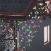 vidaXL Curtain Icicle Light Colorful Plastic, Copper 32.8ft long - 3 of 4