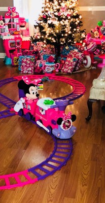 Minnie mouse ride on deals train with track