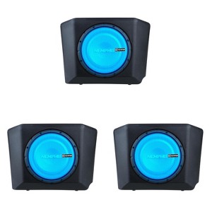 Memphis Audio 3 CANAMDEF10SE Direct Fit OEM Subwoofers Compatible With 2018+ CanAm Defender 4 Seater - 1 of 4